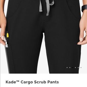 Kade scrub pants - figs - XS/T